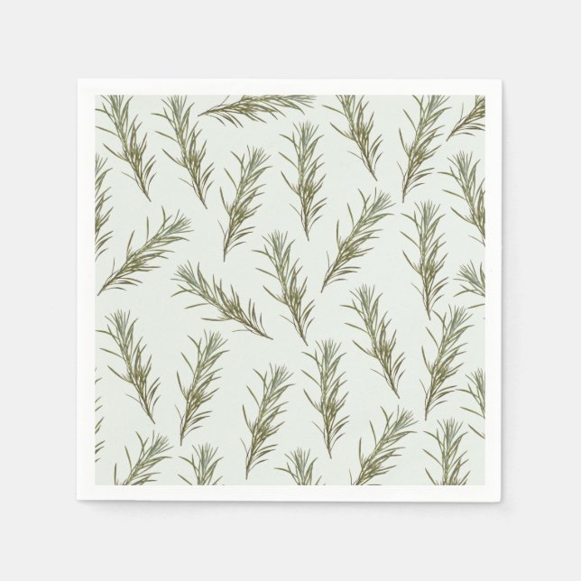 Servilleta De Papel Rosemary Whispers (Anverso)