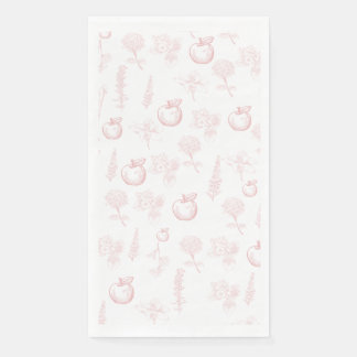 Servilleta De Papel Rosh Hashana Pink Toile Napkins