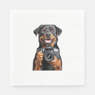 Servilleta De Papel Rottweiler  