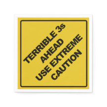 Rótulo de construcción Fiesta Napkin