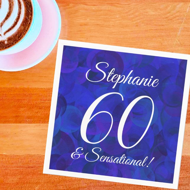 Servilleta De Papel Royal Blue 60 y la fiesta sensacional de cumpleaño (Subido por el creador)