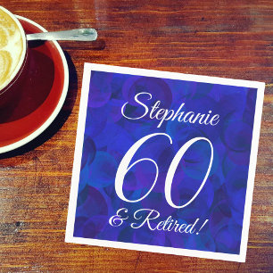 Servilleta De Papel Royal Blue 60 y Retirada