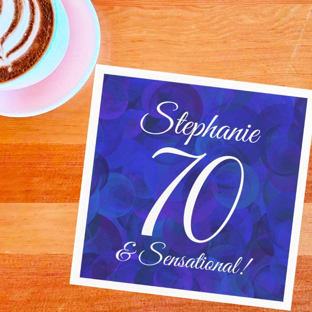 Servilleta De Papel Royal Blue 70 y la fiesta sensacional de cumpleaño (Subido por el creador)
