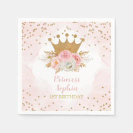 Servilleta De Papel Royal Princess Ping floral Birthday