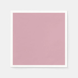 Servilleta De Papel Rubor sólido y sencillo de cuarzo