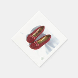 Servilleta De Papel Ruby Slippers Napkins