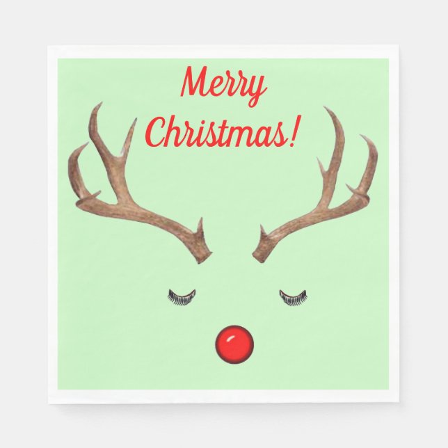 Servilleta De Papel Rudolph Napkins (Anverso)