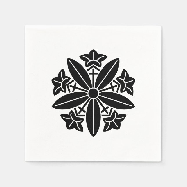 Servilleta De Papel Rueda de genciana Kuga (Anverso)