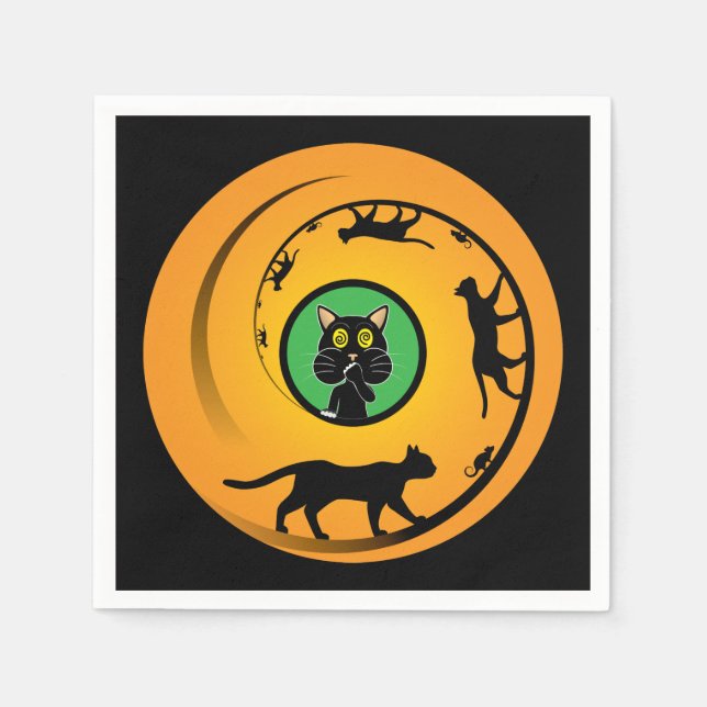 Servilleta De Papel Rueda Dizzy (Anverso)