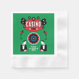 Servilleta De Papel Ruleta de póquer de juegos de casino
