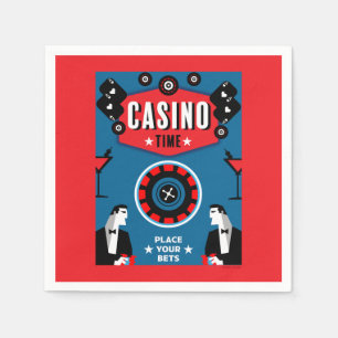 Servilleta De Papel Ruleta de póquer de juegos de casino
