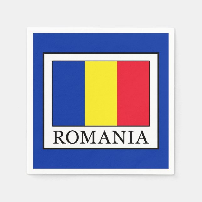 Servilleta De Papel Rumania (Anverso)