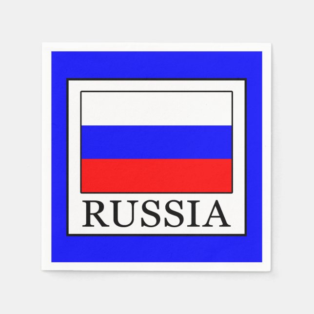 Servilleta De Papel Rusia (Anverso)