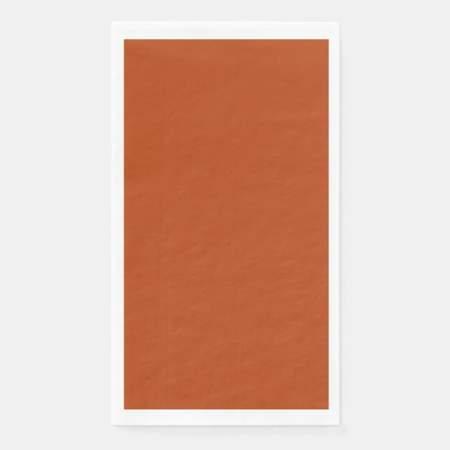 Servilleta De Papel Rust Guest Paper Napkin (Anverso)