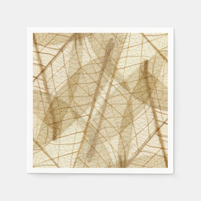 Servilleta De Papel Rustic Sheer Cream Lace (Anverso)