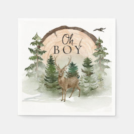 Servilleta De Papel Rústica acuática de Woodland Baby