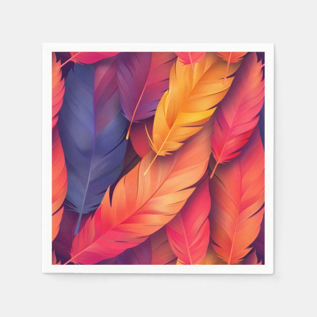 Servilleta De Papel Rústico Boda Cocktail Napkins (Anverso)