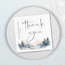 Rústico bosque de invierno de Woodland Gracias