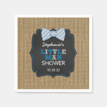 Rústico Bow Tie Little Man Oh Boy baby Duching