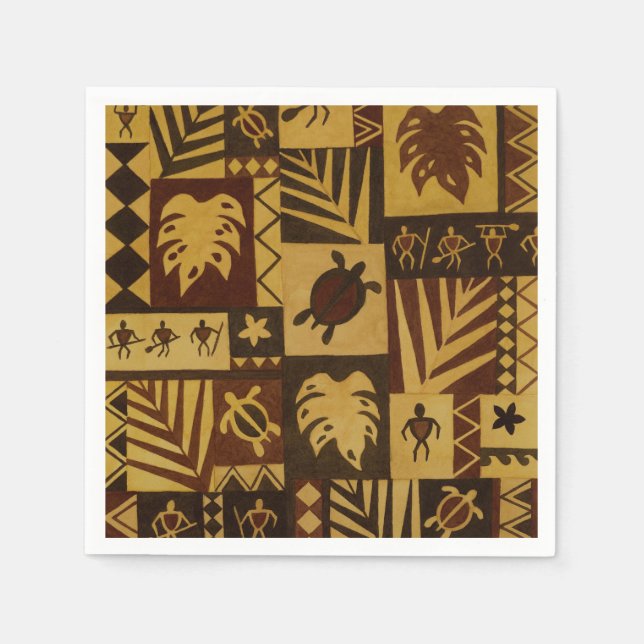 Servilleta De Papel Rusty Tapa Warriaike (Anverso)