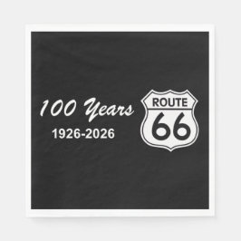 Servilleta De Papel Ruta 66 Centenario Histórico