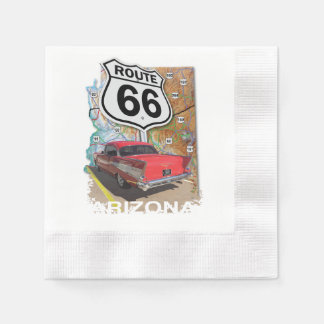 Servilleta De Papel Ruta histórica 66
