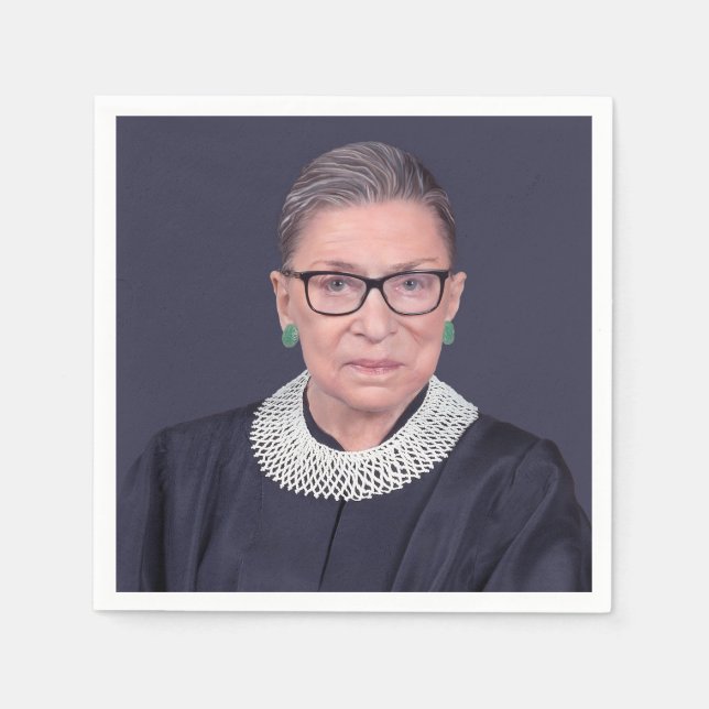 Servilleta De Papel Ruth Bader Ginsburg (Anverso)