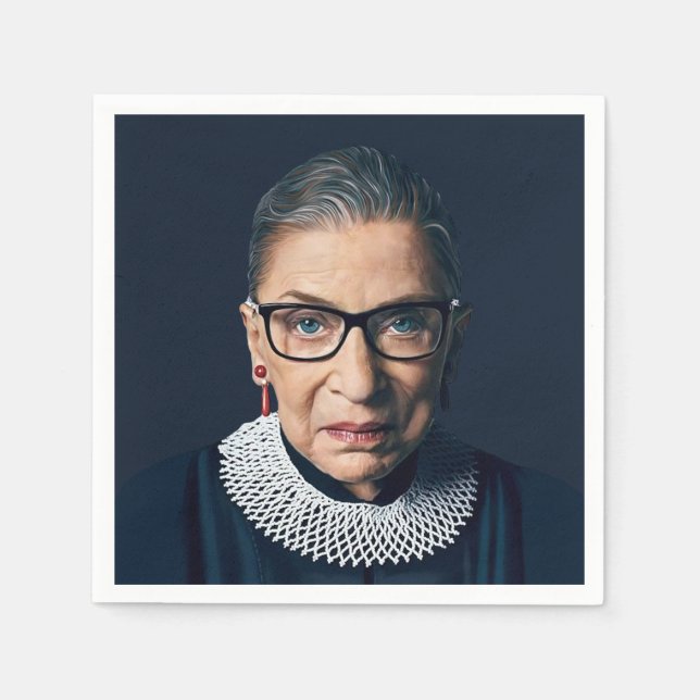 Servilleta De Papel Ruth Bader Ginsburg   (Anverso)