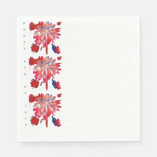 Servilleta De Papel $s de Julio Luncheon Napkins (Anverso)