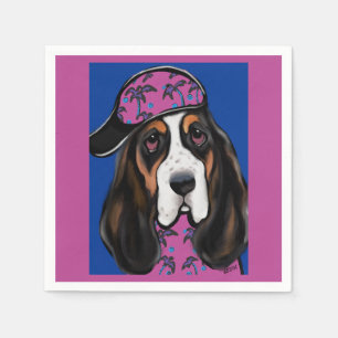 Servilleta De Papel Sabueso Basset