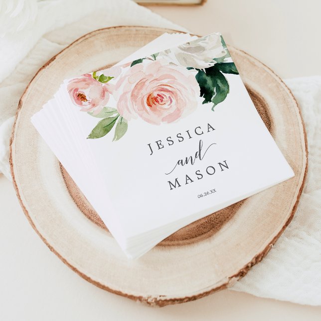 Servilleta De Papel Sacudiendo los Blooms Boda Napkin Cocktail Napkin (Subido por el creador)
