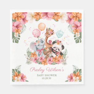 Servilleta De Papel Safari de la jungla chica