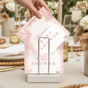 Servilleta De Papel Safari Toile Baby Shower