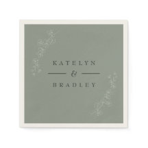 Sage Dream Boda Napkins