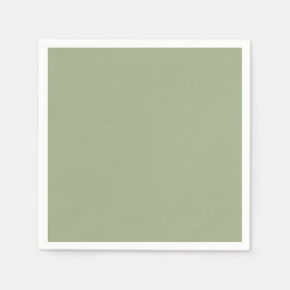 Servilleta De Papel Sage Green