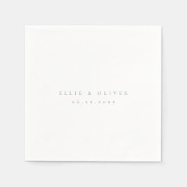 Servilleta De Papel Sage Green Boho Boda Cocktail Moderno