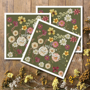 Servilleta De Papel Sage Green Rustic