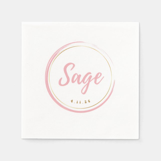 Servilleta De Papel Sage Napkins 1 (Anverso)
