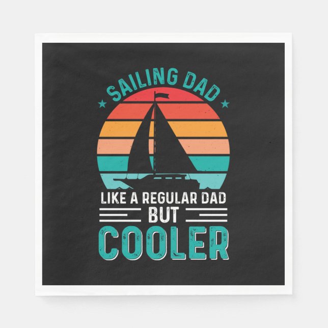 Servilleta De Papel Sailing Dad (Anverso)