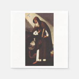 Servilleta De Papel Saint Anthony the Abbot