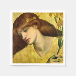 Servilleta De Papel Saint Lily (por Gabriel Rossetti)