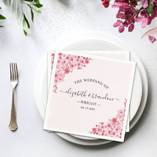 Servilleta De Papel Sakura Wedding – Cherry Blossom Theme