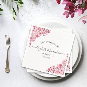 Servilleta De Papel Sakura Wedding – Cherry Blossom Theme