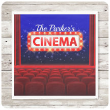 Sala familiar de cine personalizada