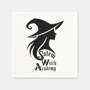 Servilleta De Papel Salem Witch Academy Wiccan Witness Party Halloween