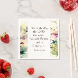 Servilleta De Papel Salmo 118:24 Este es el día en que el Señor hizo l