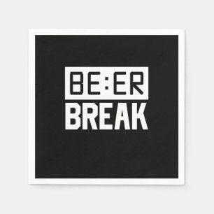 Servilleta De Papel Salto de tiempo de cerveza