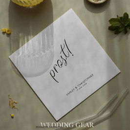 Servilleta De Papel ¡Salud! Cóctel Mínimo para Cualquier Ocasión