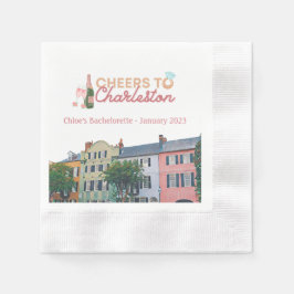 Servilleta De Papel "Saludos a Charleston" Bach Fiesta Napkins