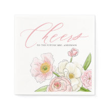 Saludos a la futura ducha de novias de primavera